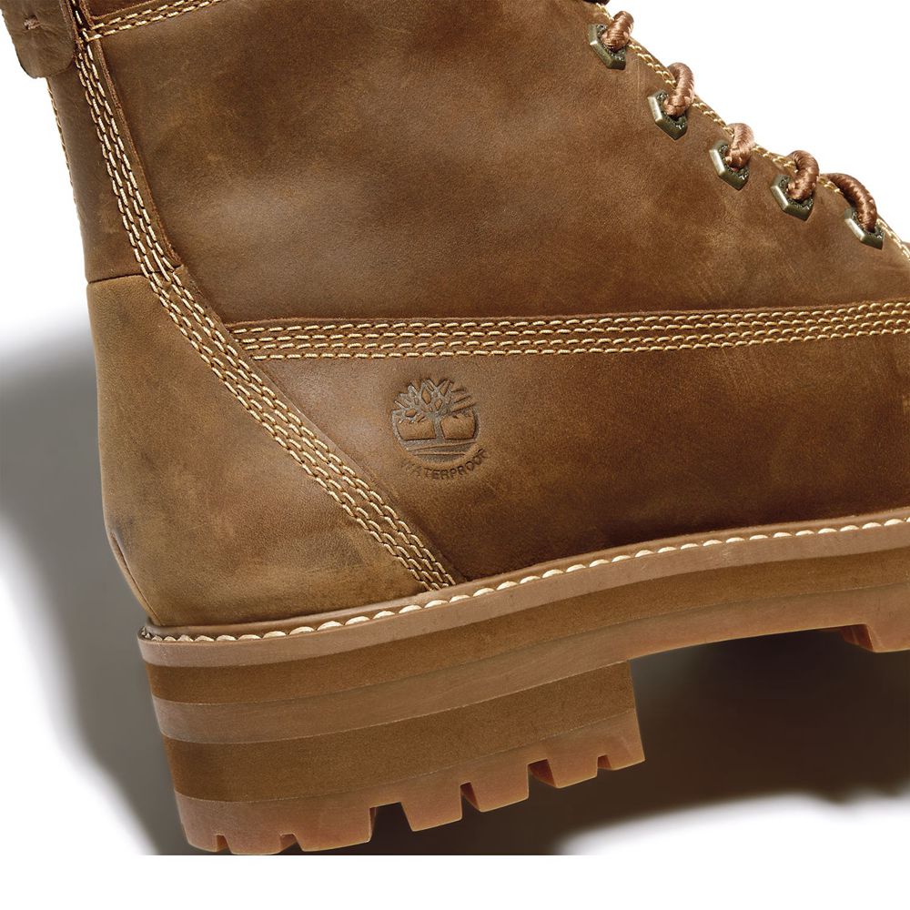 Bocanci De Zapada Timberland Barbati Maro - Courma Guy Ek+ Waterproof - Romania - ZQLEUR971